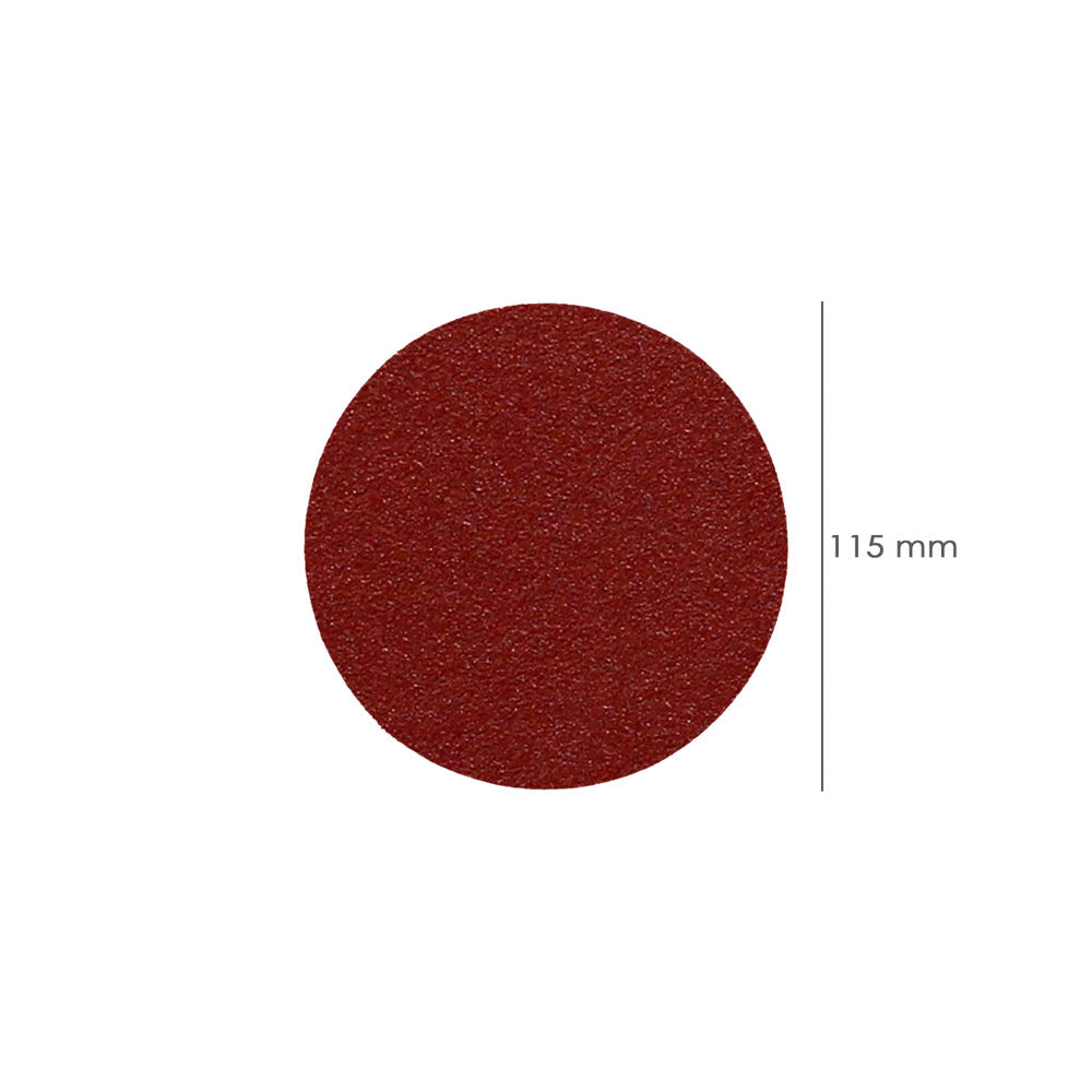 Lija recambio velcro para amoladora ø 115 mm grano  40 (10 piezas)
