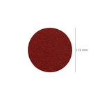 Lija recambio velcro para amoladora ø 115 mm grano  40 (10 piezas)