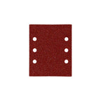 Lija recambio con velcro 114x140 mm con agujeros grano  180 (10 piezas)