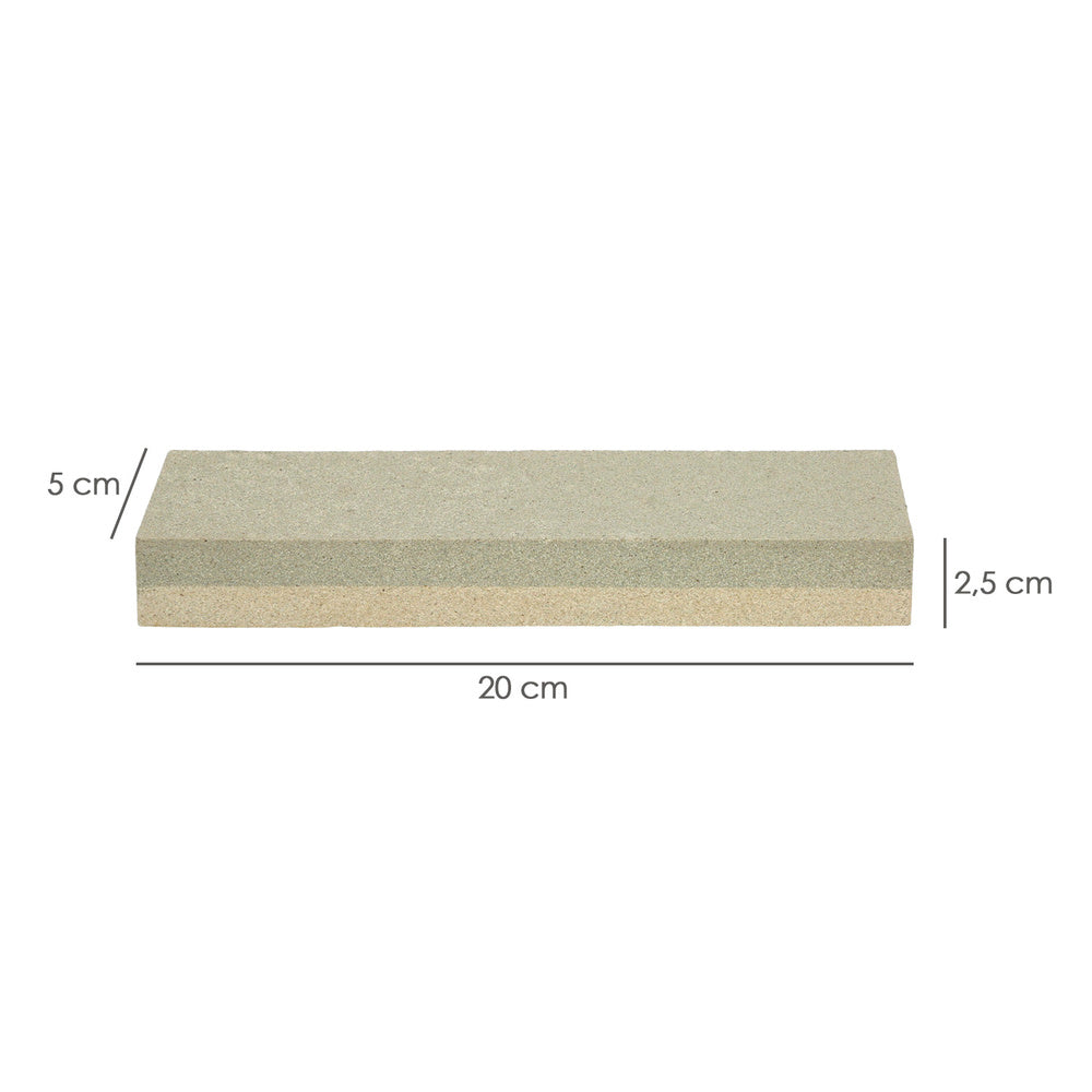 Piedra de afilar doble grano | 200×50×25 mm