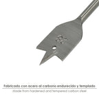 Broca plana de 3 pontas Wolfpack para madeira, 28,00 mm