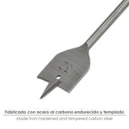 Broca plana de 3 pontas para madeira Wolfpack, 32,00 mm