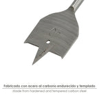 Broca plana de 3 pontas para madeira Wolfpack, 40,00 mm