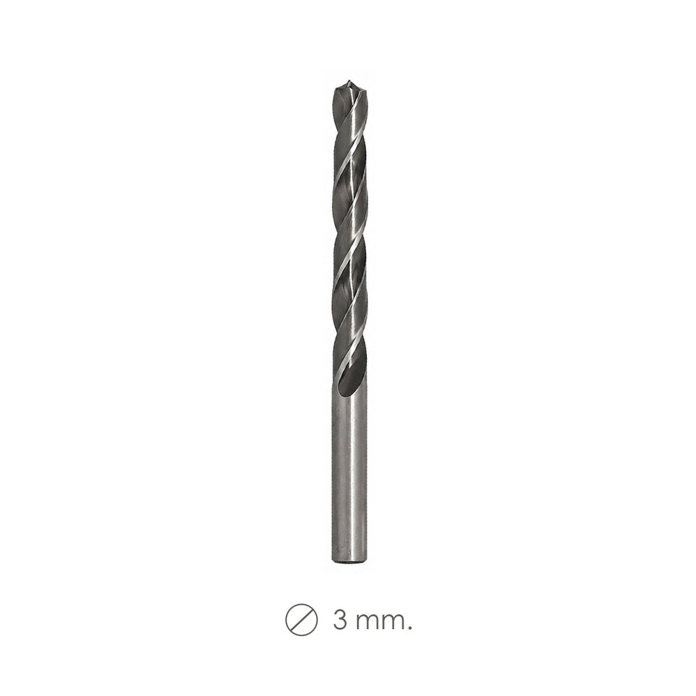 Broca espiral madera y plástico wolfpack   3,00 mm