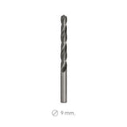 Broca espiral madera y plástico wolfpack   9,00 mm