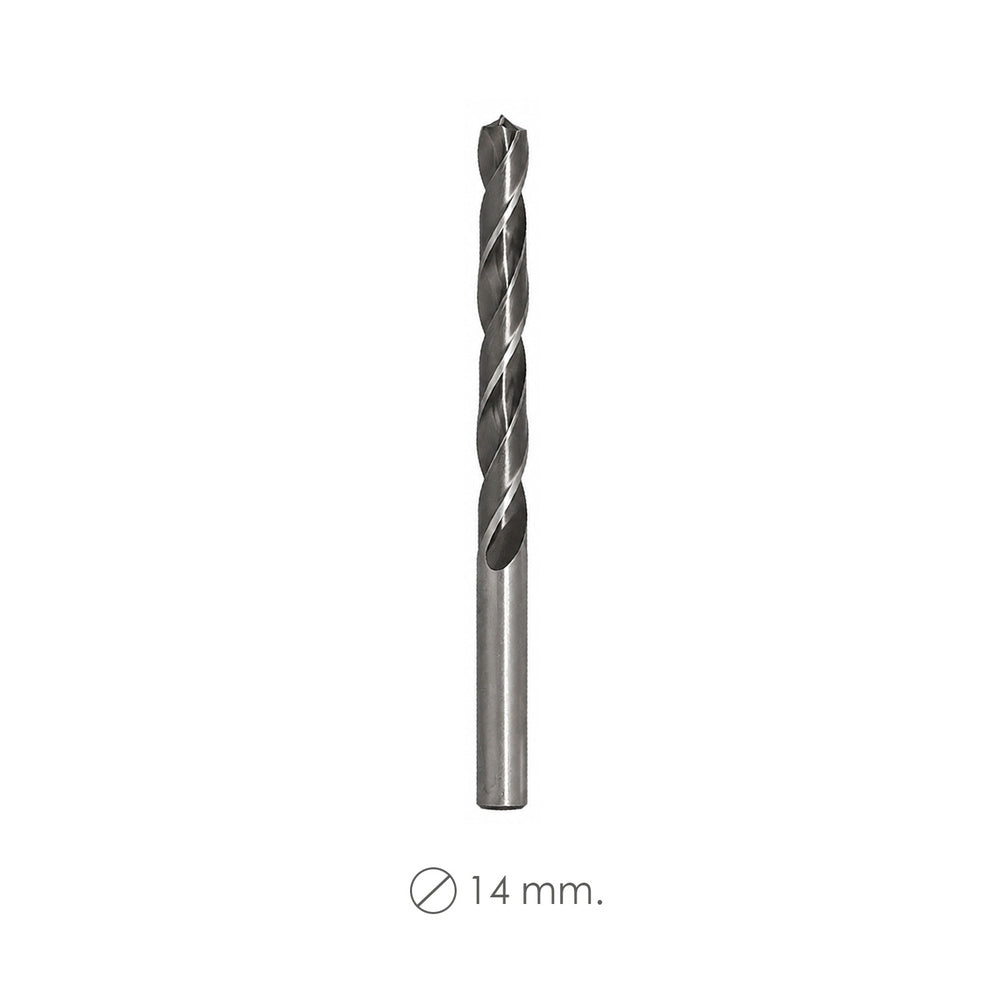 Broca espiral madera y plástico wolfpack  14,00 mm