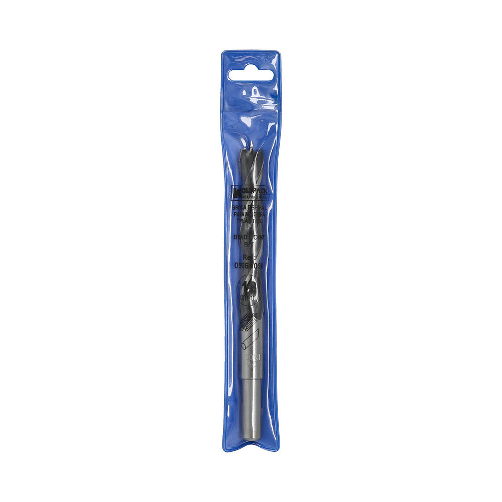 Broca espiral madera y plástico wolfpack  14,00 mm