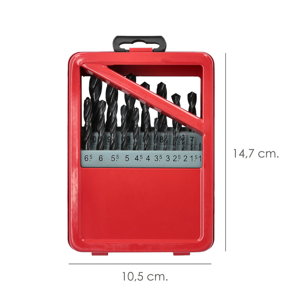 Wolfpack HSS drill bit set 1-10 mm 19 pieces