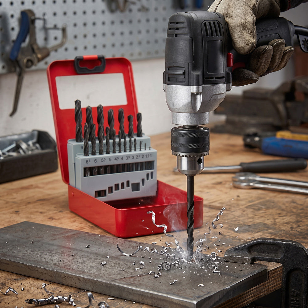 Wolfpack HSS drill bit set 1-10 mm 19 pieces