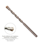 Carbide masonry drill bit / concrete ø 3 mm DIN 8039 tungsten tip.
