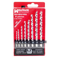 Conjunto de brocas de carboneto Wolfpack Professional de 8 peças