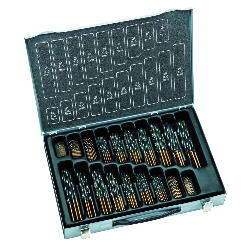Alpen HSS Sprint Master Drill Bit Set, 170 pieces