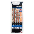 Conjunto de 5 brocas de carboneto de tungsténio de longa duração da Alpen