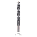 Broca alpen hss metal head ø 11,00 mm. Tecnología pec 3 filos corte, antideslizante, vástago 3 caras, mas rápida, menor esfuerzo