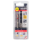 Alpen drill bit for very hard porcelain materials ø 8 mm, kit of 2 drill bits. No cooling.