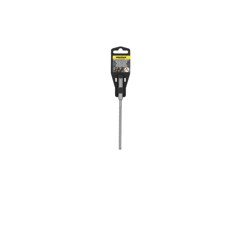 Broca sds plus 8 filos cortantes especial para hormigón armado ø 6 x 160 mm broca paredes, broca cimientos, broca muros