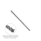 SDS-Plus drill bit, 8 cutting edges, special for reinforced concrete, Ø 10 x 260 mm, for walls, foundations, masonry