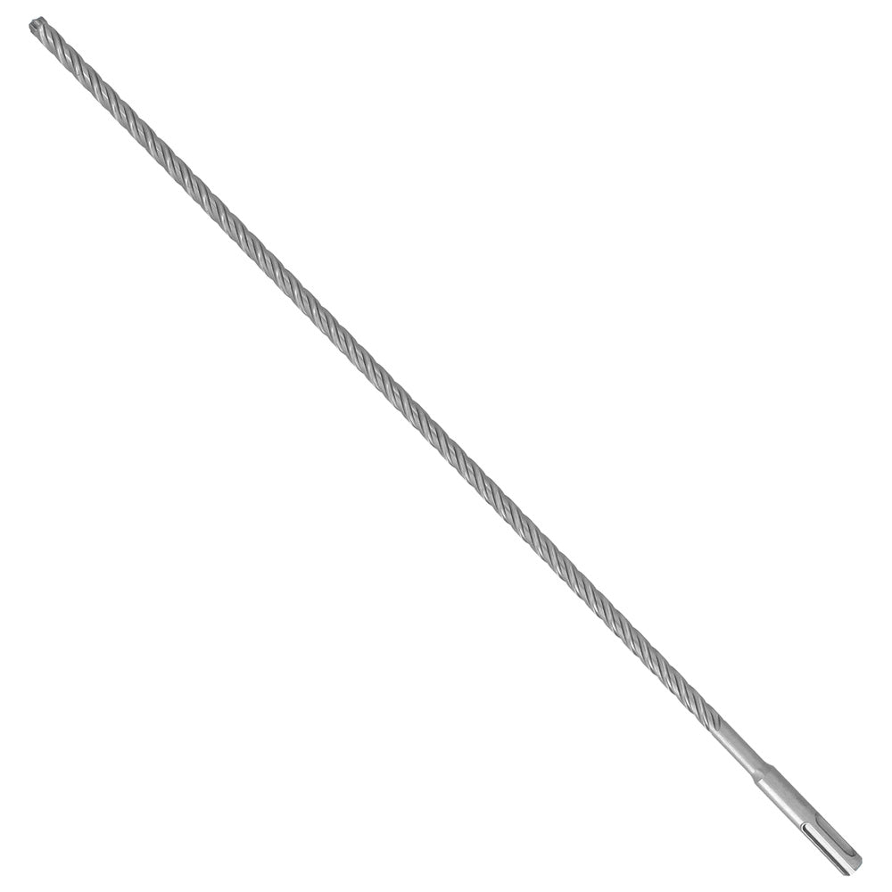Broca sds plus 8 filos cortantes especial para hormigón armado ø 10 x 450 mm broca paredes, broca cimientos, broca muros