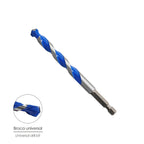 Universal hex drill bit ø 10.0 mm (1-piece blister) drill bit for tiles, ceramic, marble, concrete, metal, wood, plastic