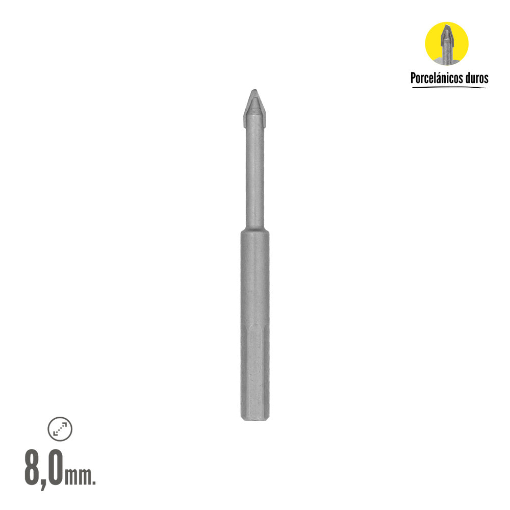 Broca para porcelânicos duros ø 8,0 mm