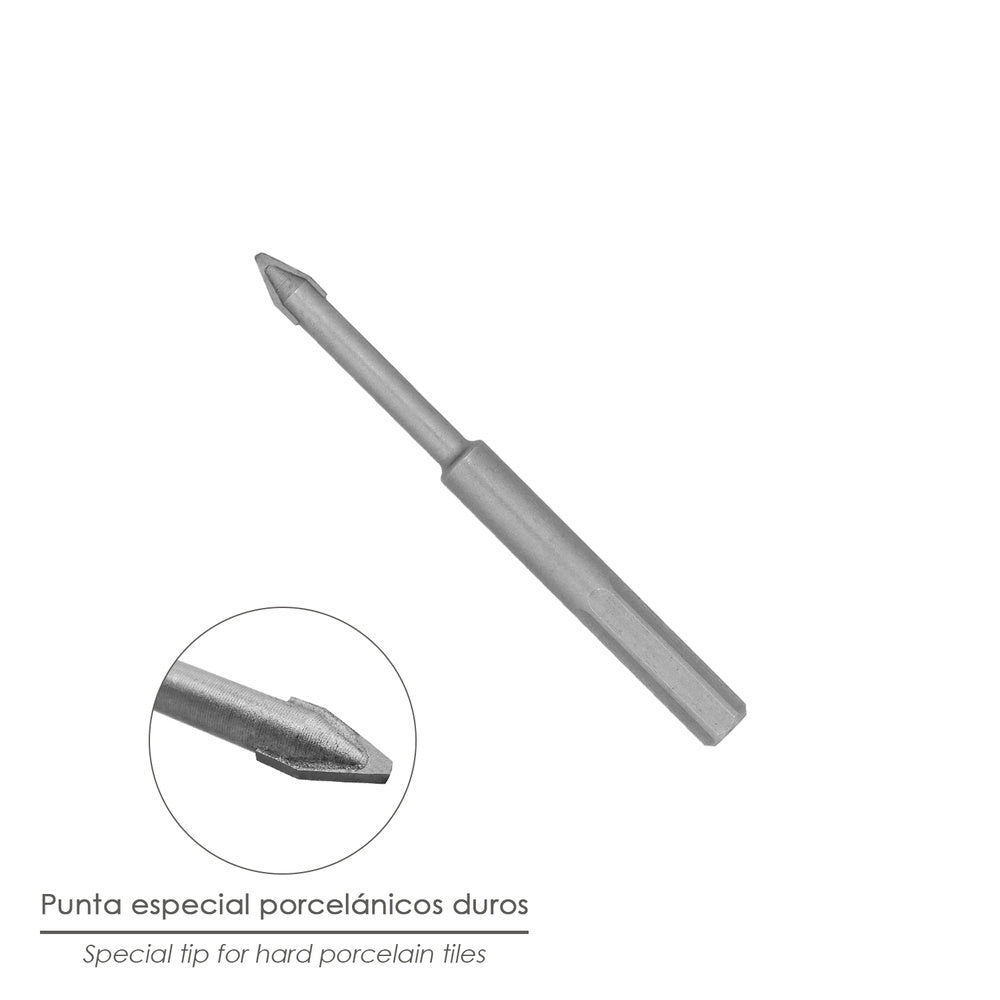 Broca para porcelânicos duros ø 8,0 mm
