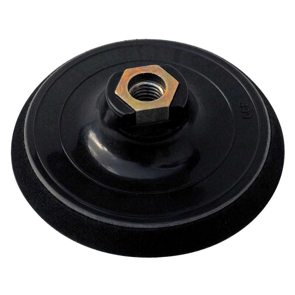 Plato amoladora nailon con velcro ø 178 mm anclaje rosca m14