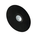 Plato taladro nailon ø 125 mm con espiga ø 6 mm disco plástico para bonete