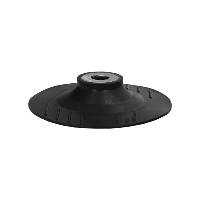 Plato amoladora nylon ø 178 mm. con rosca M14. disco plástico para bonete