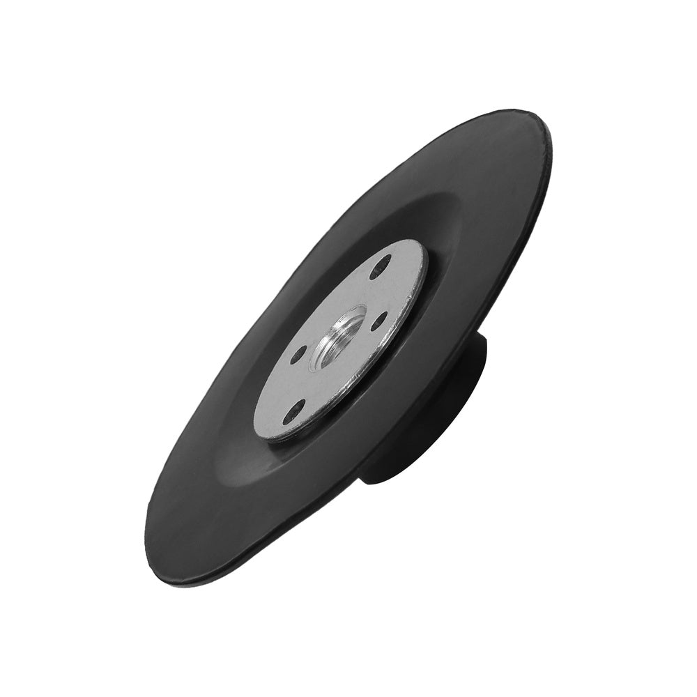 Prato para polir nylon ø 115 mm com rosca m14. Disco de plástico para boina