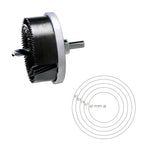 Juego sierras campana 30 mm ø 60/95 mm 5 piezas