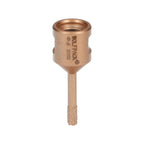 Coroa de diamante para rebarbadora ø 6 mm conexão rosca m14. Corte a seco