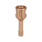 Coroa diamantada para rebarbadora ø 10 mm ligação rosca m14. Corte a seco
