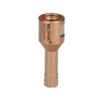 Coroa diamantada para rebarbadora ø 12 mm conexão rosca m14. Corte a seco