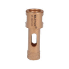 Corona diamante para amoladora ø 16 mm conexión rosca m14. Corte seco