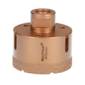 Corona diamante para amoladora ø 65 mm conexión rosca m14. Corte seco