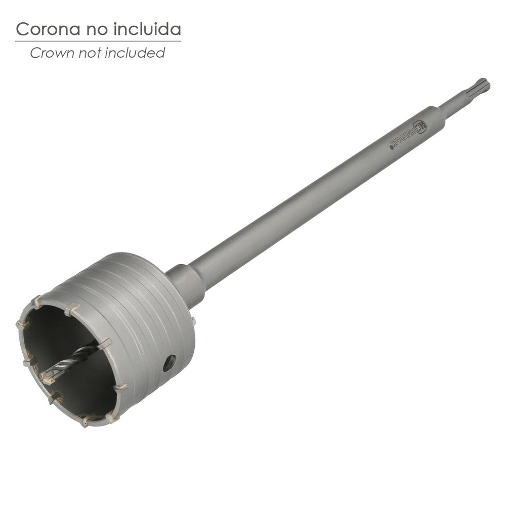 Alargadera coronas hormigón sds plus 350mm