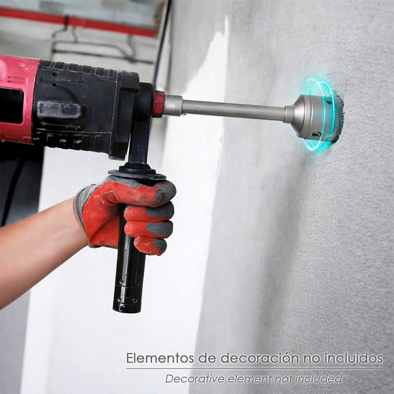 Alargadera coronas hormigon SDS plus 350mm