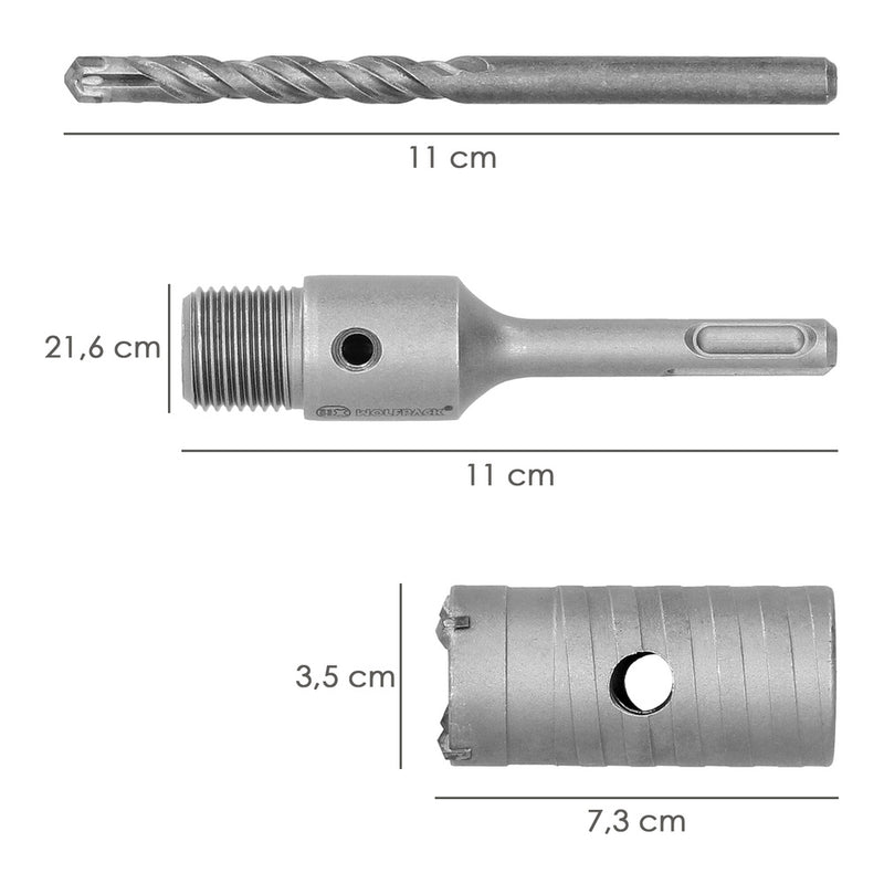 Corona SDS muros 35 mm