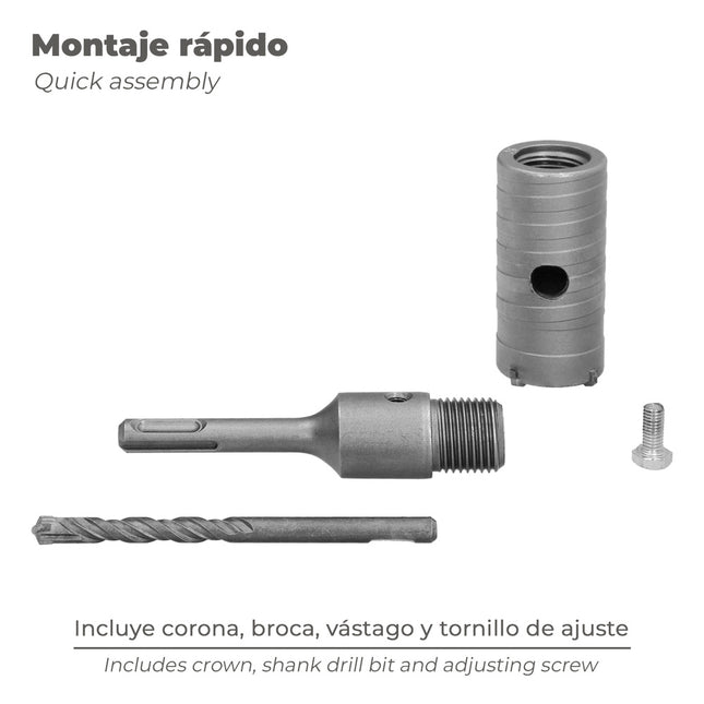 Corona SDS muros 35 mm