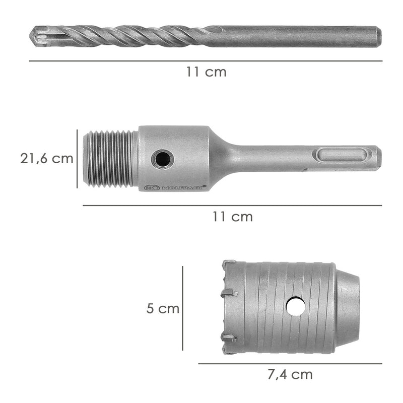 Corona SDS muros 50 mm