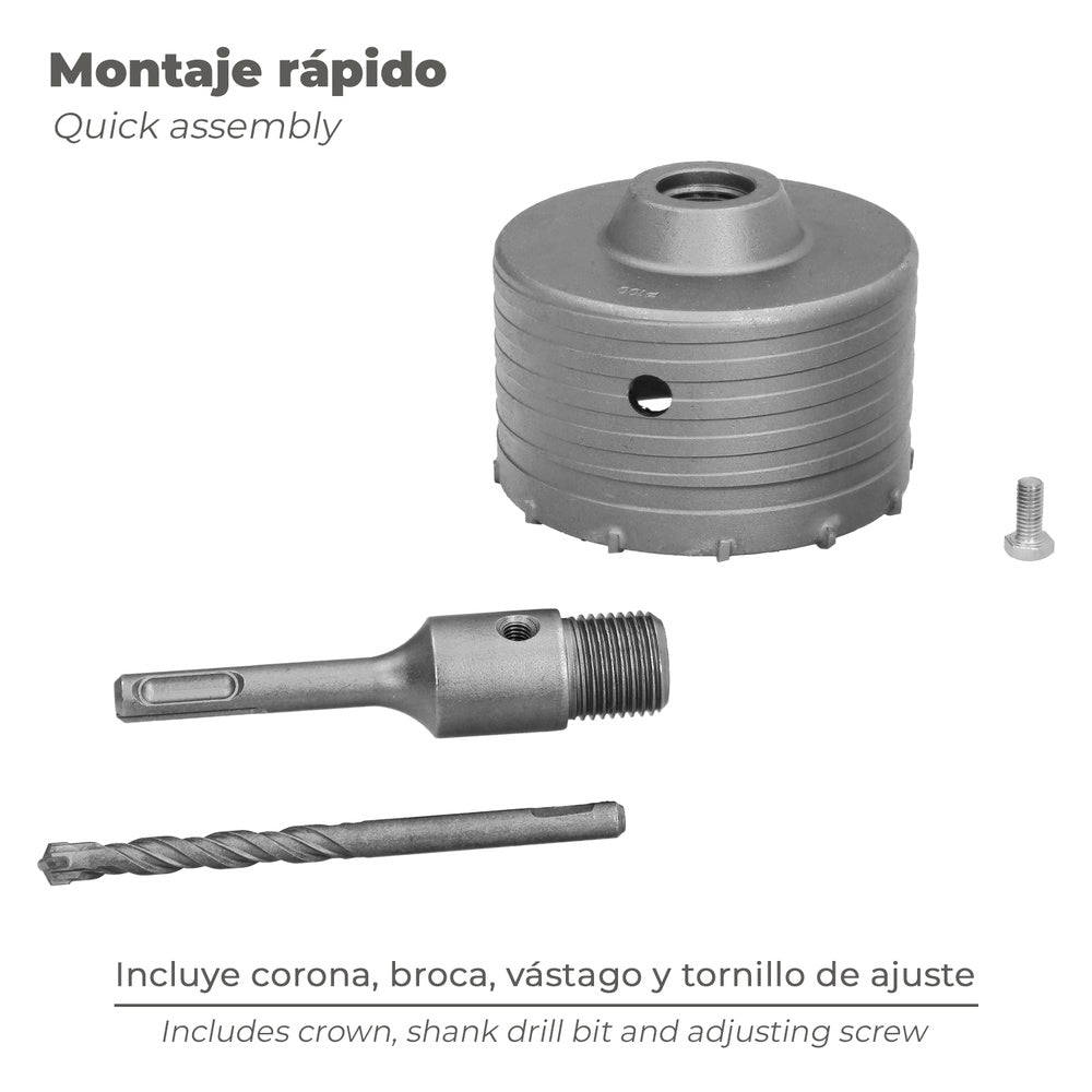 Corona sds muros 100 mm