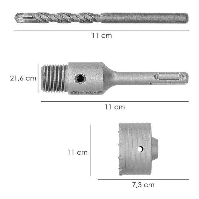 Corona SDS muros 110 mm