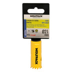 Corona sierra bimetal ø 21 mm templado termico, base reforzada. Corona madera, broca agujeros madera, acero, hierro, plásticos