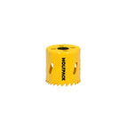 Corona sierra bimetal ø 48 mm templado termico, base reforzada. Corona madera, broca agujeros madera, acero, hierro, plásticos