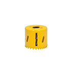 Corona sierra bimetal ø 52 mm templado termico, base reforzada. Corona madera, broca agujeros madera, acero, hierro, plásticos