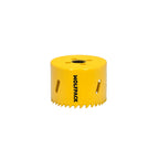 Corona sierra bimetal ø 59 mm templado termico, base reforzada. Corona madera, broca agujeros madera, acero, hierro, plásticos