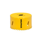 Corona sierra bimetal ø 79 mm templado termico, base reforzada. Corona madera, broca agujeros madera, acero, hierro, plásticos