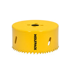 Corona sierra bimetal ø 95 mm templado termico, base reforzada. Corona madera, broca agujeros madera, acero, hierro, plásticos