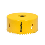 Corona sierra bimetal ø 98 mm templado termico, base reforzada. Corona madera, broca agujeros madera, acero, hierro, plásticos