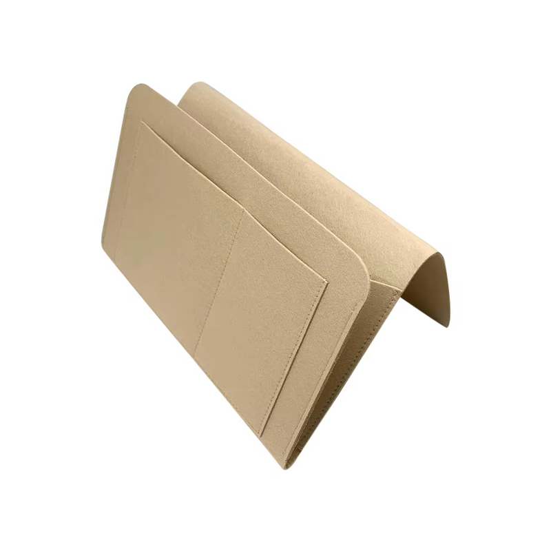 Bolsa organizadora lateral de fieltro para la cama o sofáOrganizadores